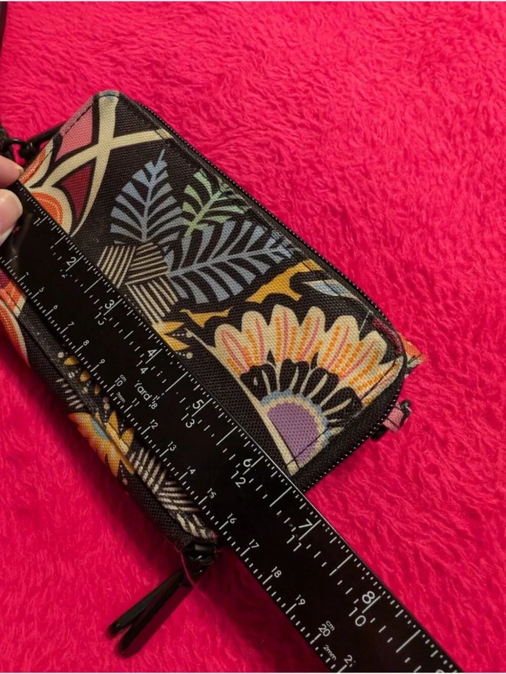 Vera Bradley Holland Garden RFID All In One Crossbody Wallet Floral No Straps - Picture 8 of 9